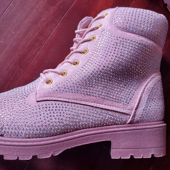 Pink Bling boots - Picture 4 of 4